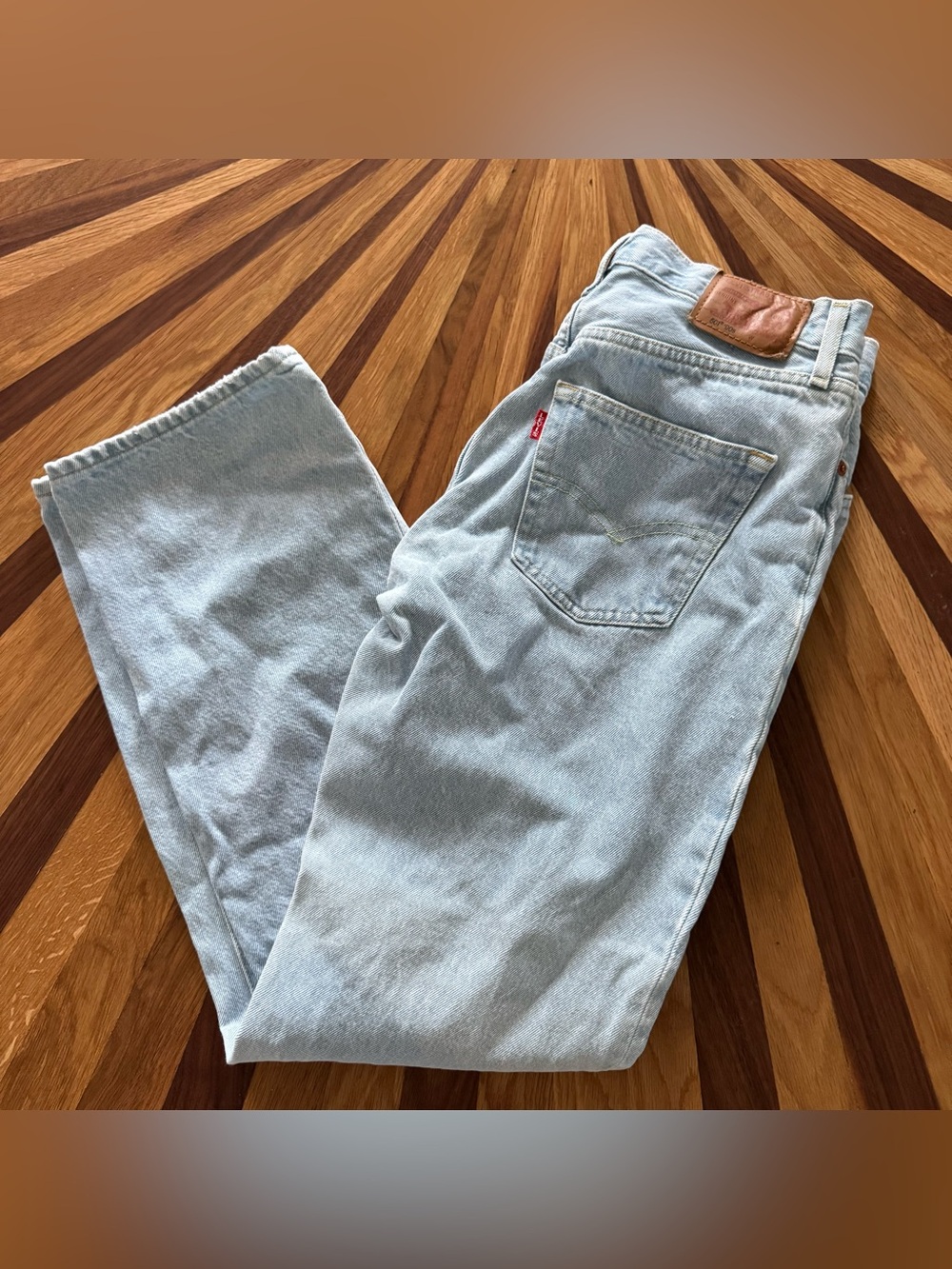 Levi’s 501 ’90s Women’s Jeans W27 L32 Light Wash High Rise Straight Leg (R1)